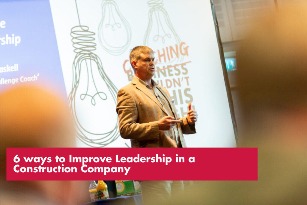 How to improve leadership in a construction company